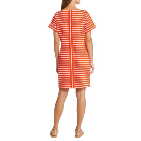 Tommy Bahama Striped Jovanna Cotton Blend Knit Minidress Orange Size Large
NWT - Picture 2 of 7
